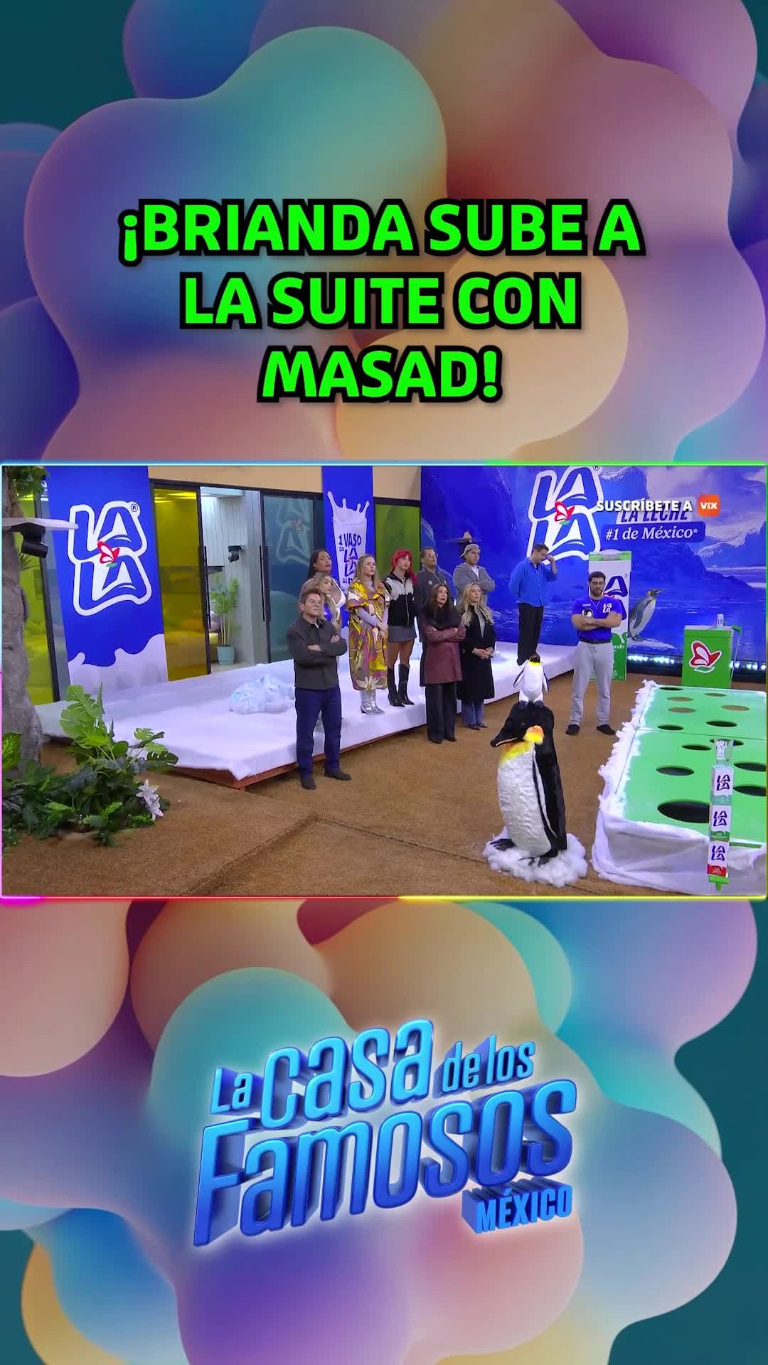 Masad cumple su sueño de subir a La Suite con Brianda