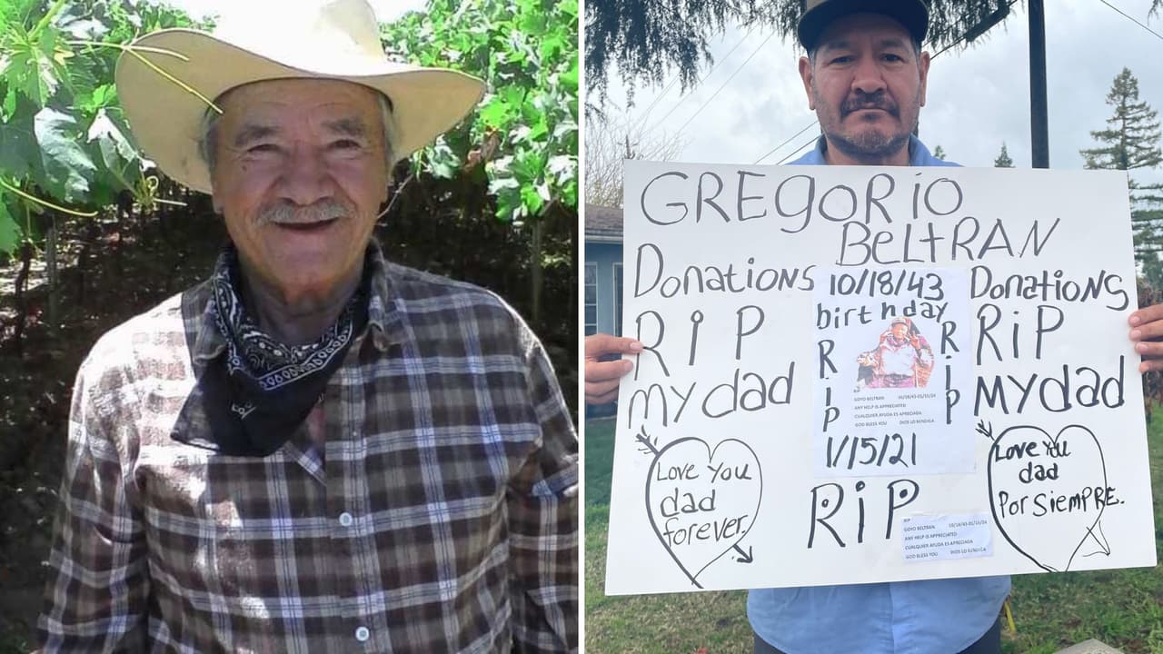 Trabajador agrícola de 80 años muere de camino a su casa al centro de California 