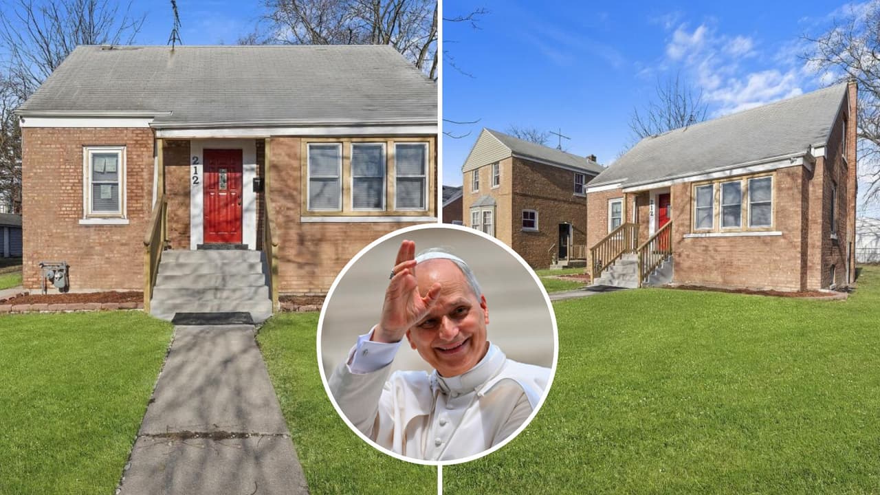 Casa del papa León XIV en Dolton cambiará pronto de dueño