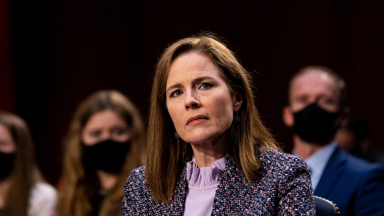 La nominada por el presidente Trump, la jueza Amy Coney Barret, tuvo audiencias de confirmación a la Corte Suprema esta semana.