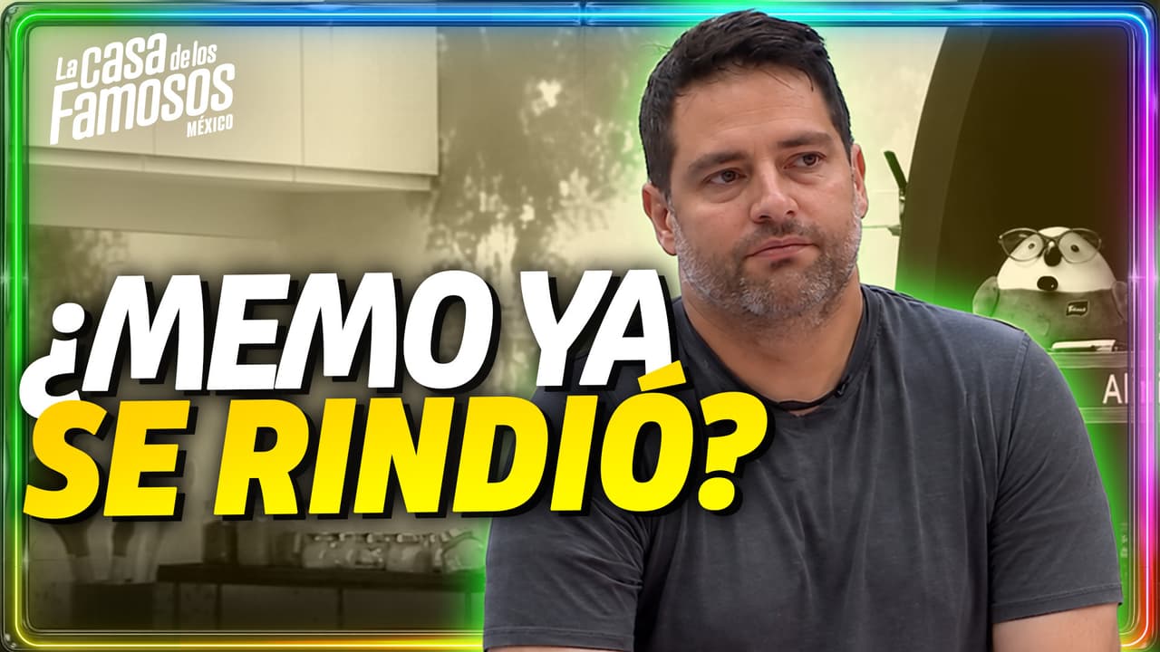 ¡Ya se siente fuera! Memo Schutz cree que será el primer eliminado