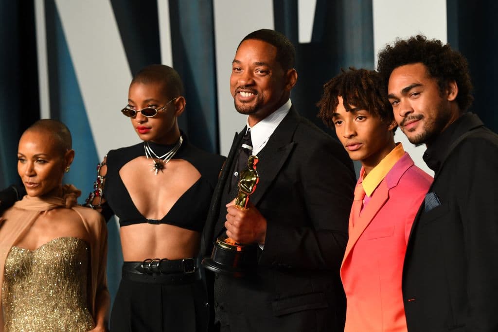 Will Smith y su familia