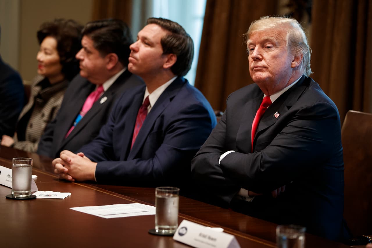 La batalla por la Casa Blanca entre Trump y DeSantis parece calentarse