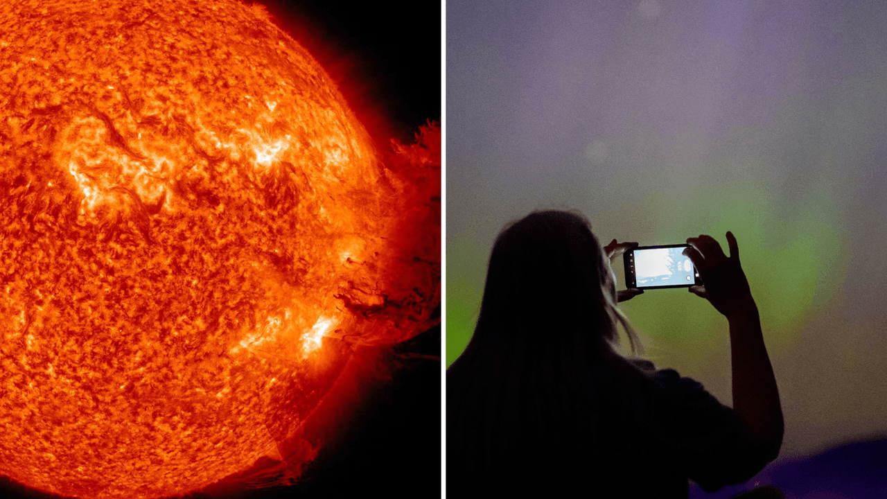 ¿En qué países se vieron las auroras boreales provocadas por la tormenta solar? Las mejores fotos