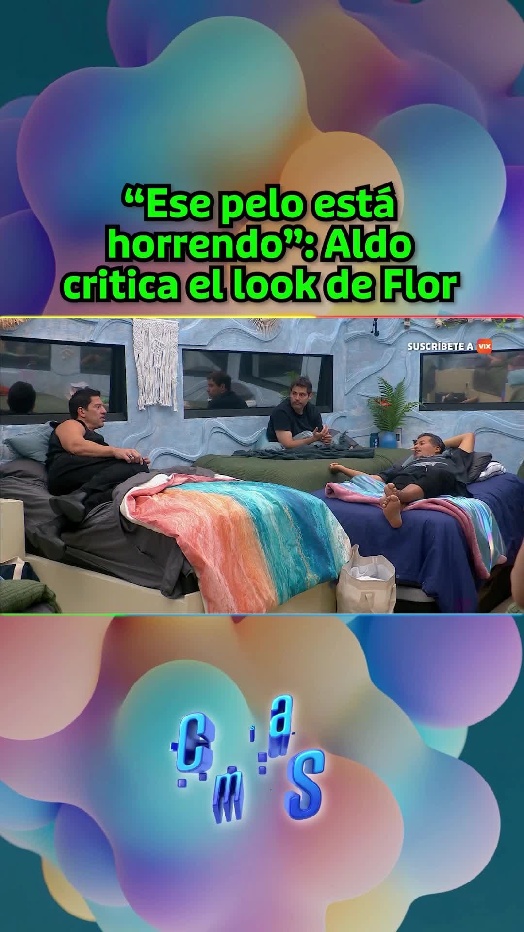“Ese pelo rojo está horrendo”: Aldo critica el look de Flor