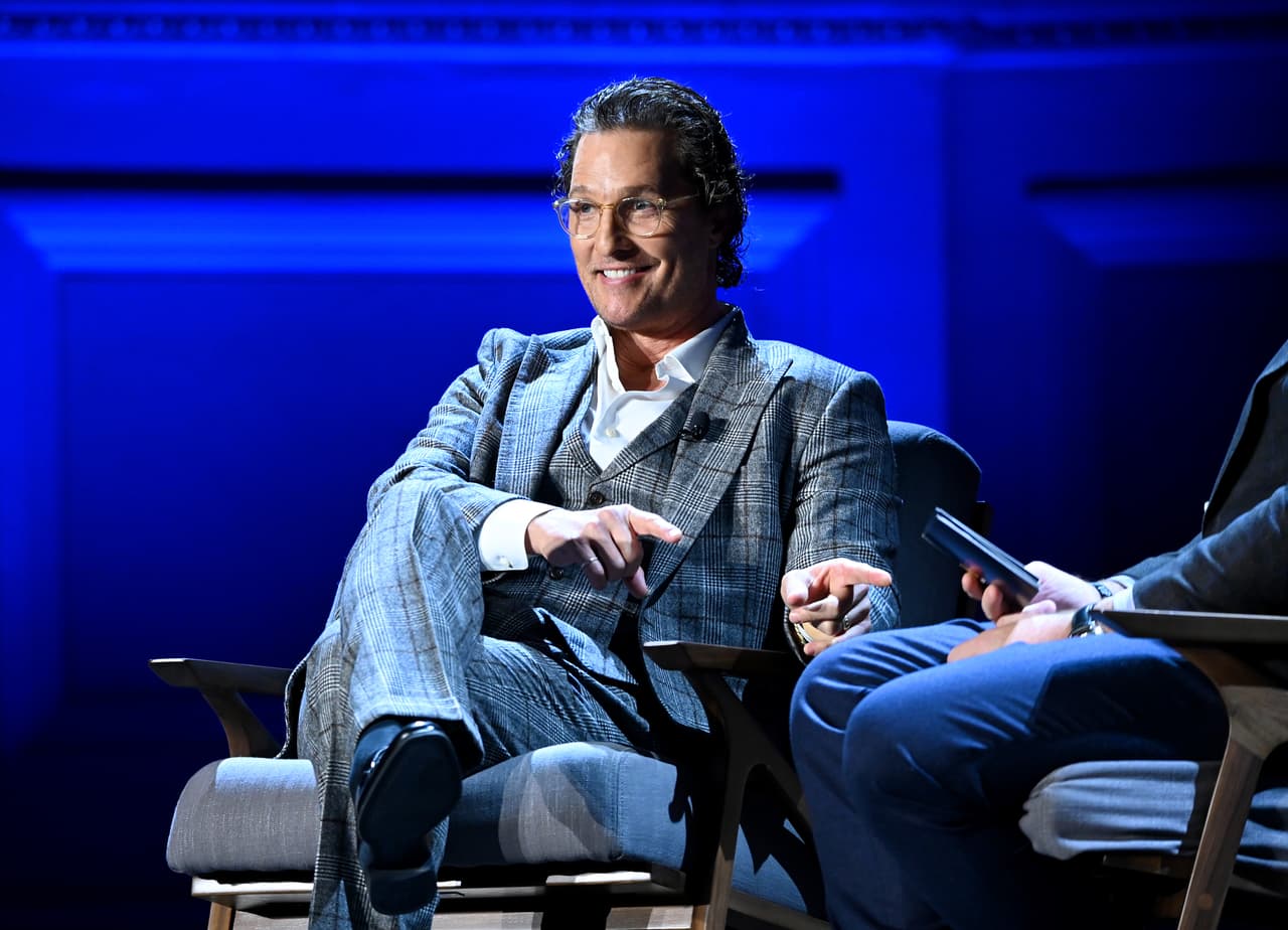 Matthew McConaughey dice que no tiene planes "por ahora" de competir para gobernador de Texas