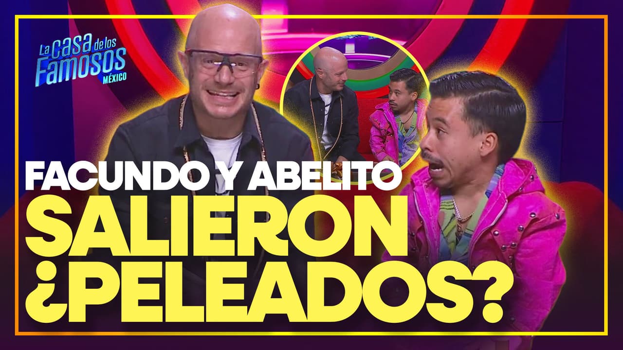 Abelito entra al confesionario con Facundo y ve toda su nominación