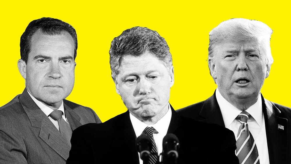 Solo 3 presidentes en la historia fueron a un proceso de 'impeachment': ¿en qué se parecen al caso de Trump?