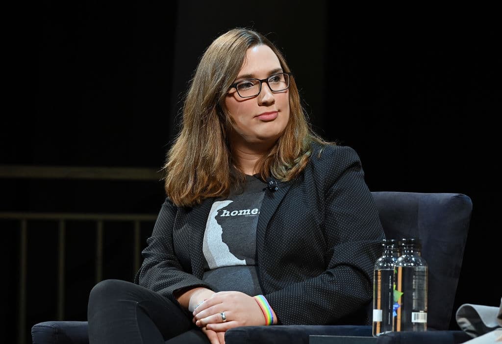 <b>La primera senadora transgénero en EEUU.</b> Sarah McBride, de 30 años, se convirtió en la primera senadora transgénero al obtener un 86% de los votos en el primer distrito de Delaware.