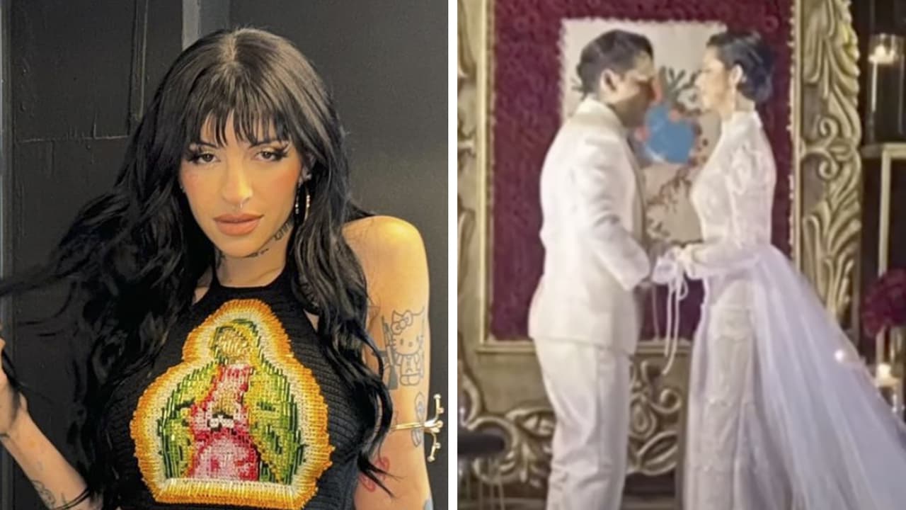 Esto hizo Cazzu mientras Nodal y Ángela Aguilar se daban el 'sí' en su sorpresiva boda