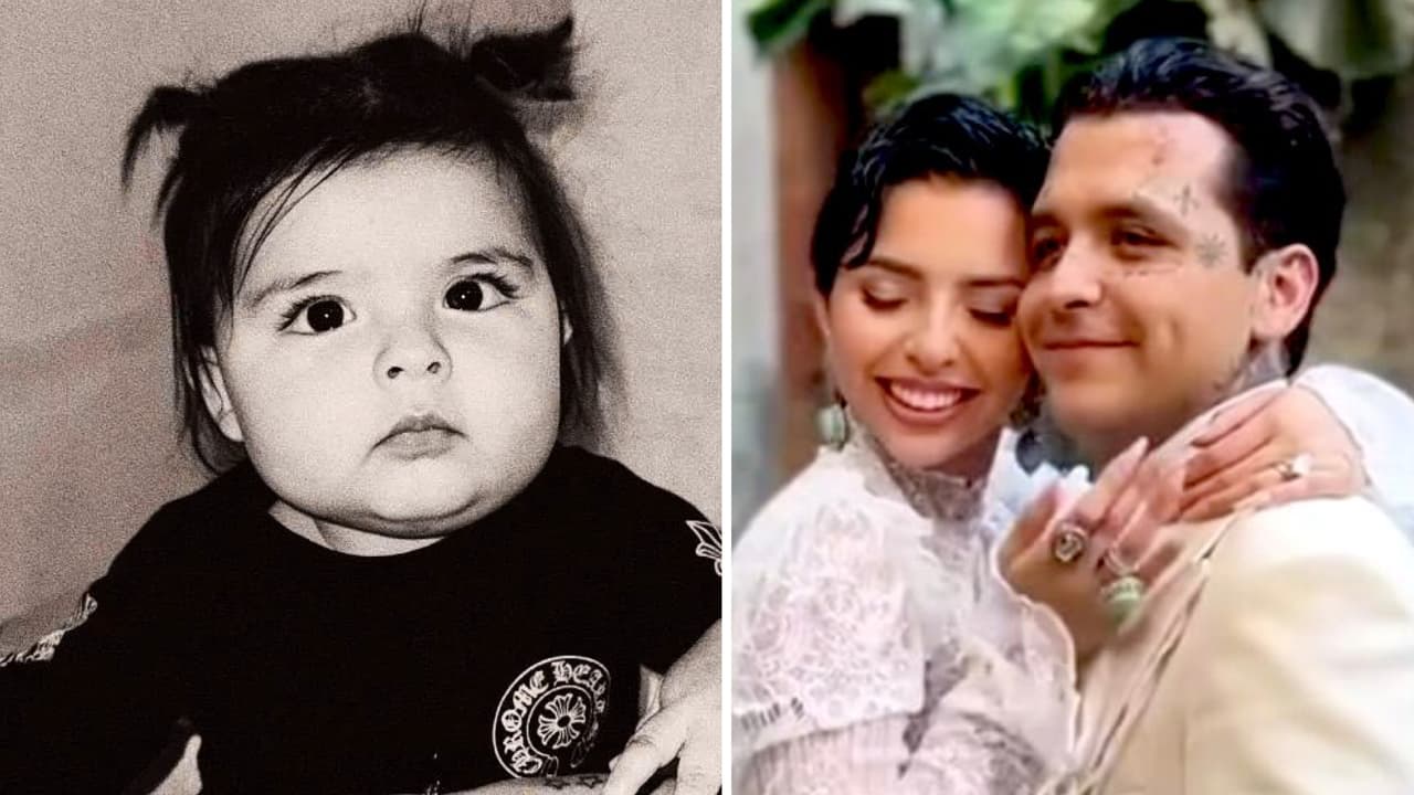 Hija de Cazzu y Nodal reaparece luciendo enorme a un mes de la boda de su papá con Ángela