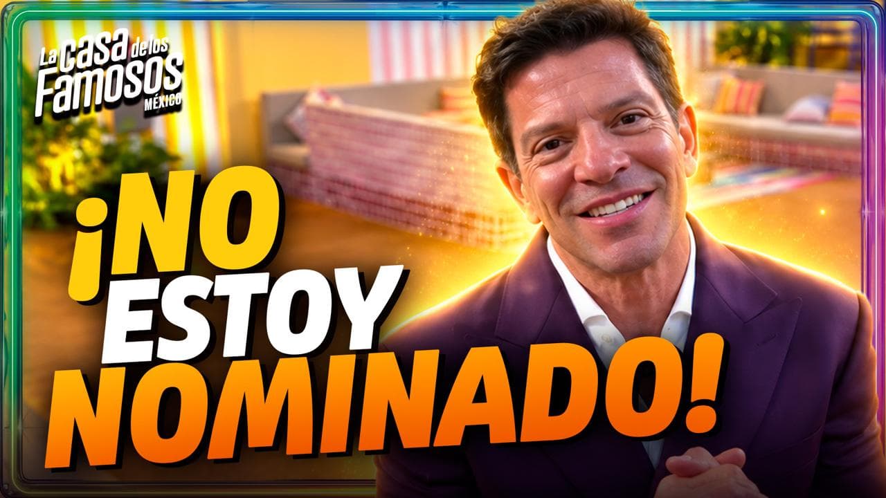 ¡COMO SI HUBIERA GANADO! Yahir celebra salvarse de la nominación y manda mensaje a su hijo Tristán