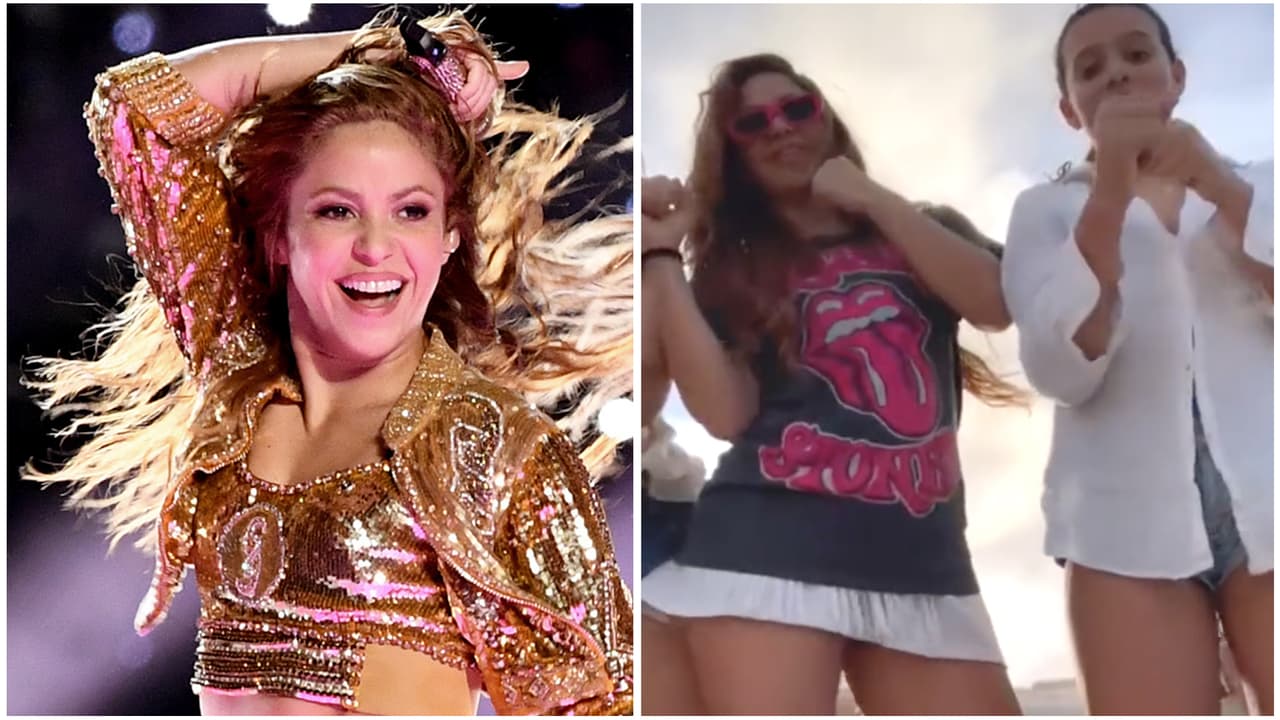 Shakira baila como nadie, pero no logró hacer esta coreografía viral de TikTok junto a sus primas