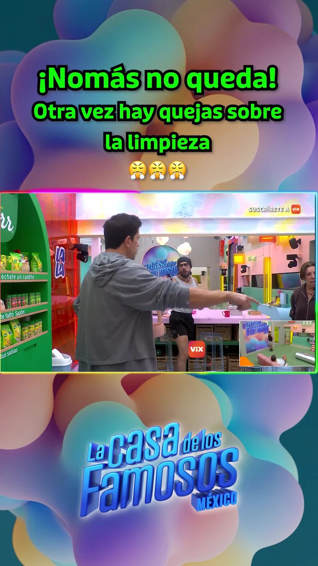 ¡Nomás no queda! Otra vez hay quejas sobre la limpieza, Cynthia, Mariana y Masad se quejan con Yahir sobre el tema