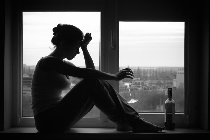 Mujer solitaria