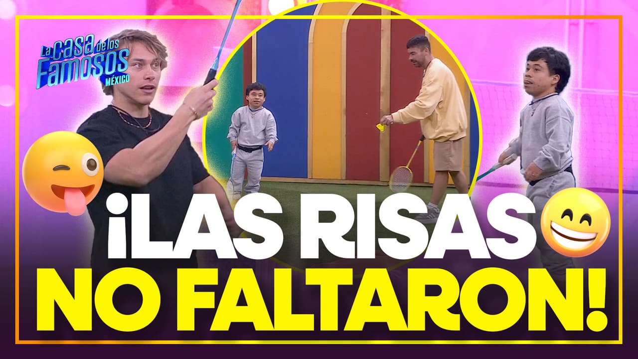 ¡NO DAN UNA! Abelito y Shiky FRACASAN al intentar jugar al 'bádminton'