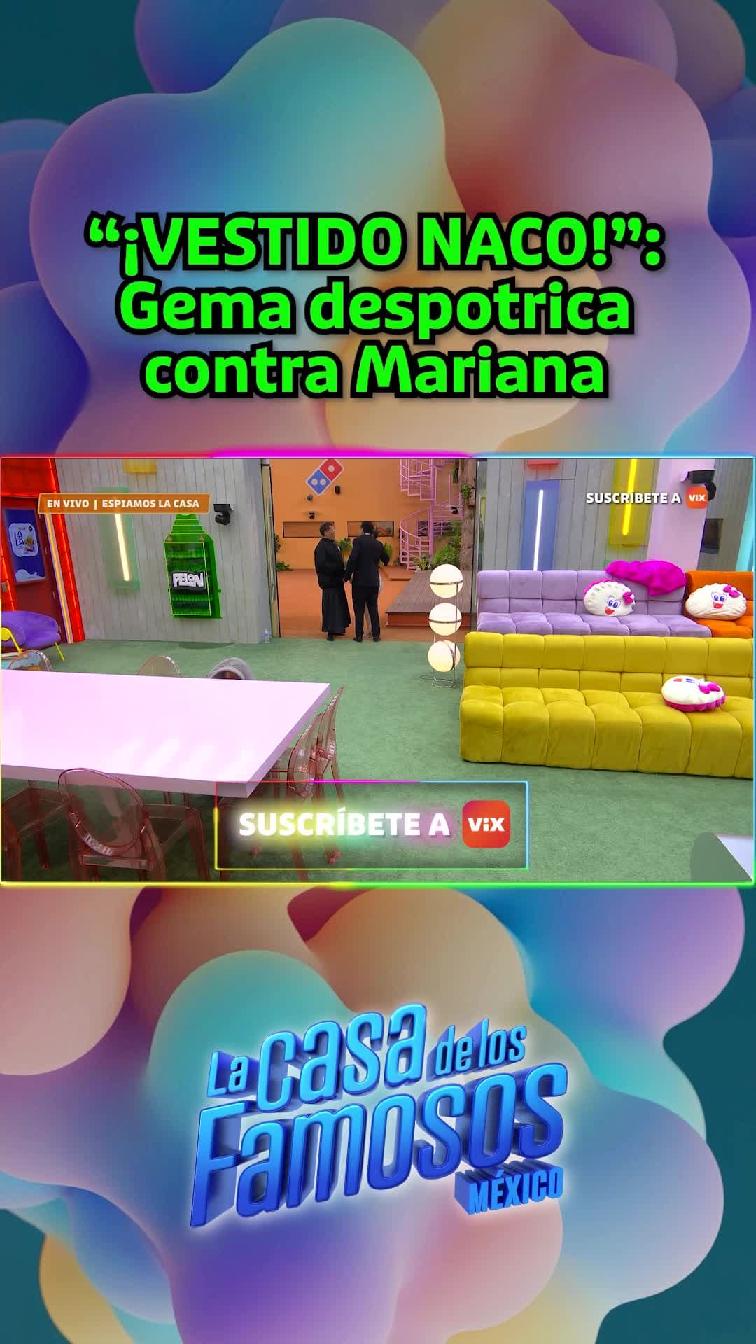 “¡VESTIDO NACO!”: Gema despotrica contra Mariana