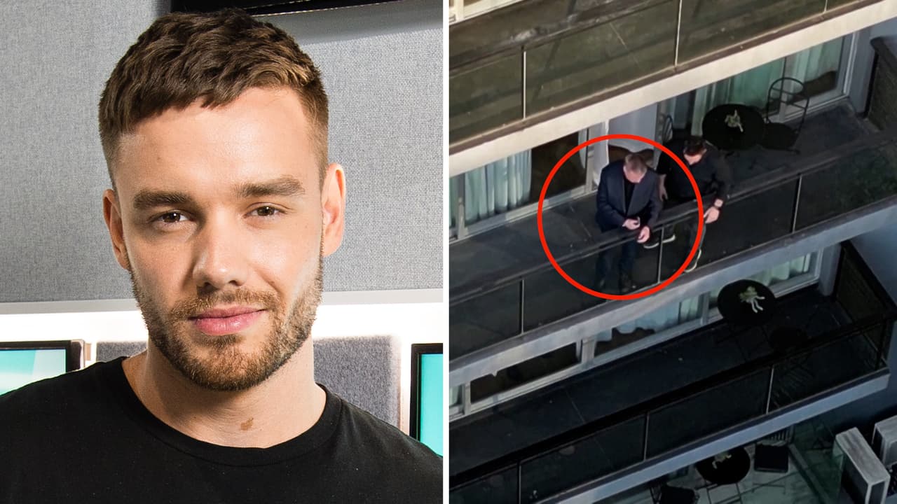 El estremecedor video del papá de Liam Payne en el lugar donde su hijo murió tras caer desde un balcón
