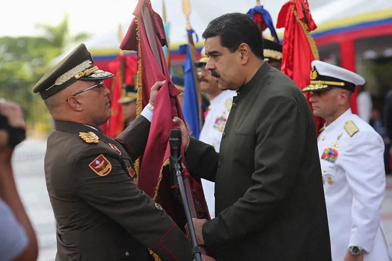 El comandante de la Guardia Nacional,
<b> Sergio Rivero Marcano.</b>
