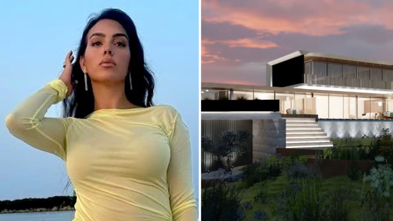 Georgina vive en una mansión de 12 millones de euros: las cuatrimotos de sus hijos caben en la sala
