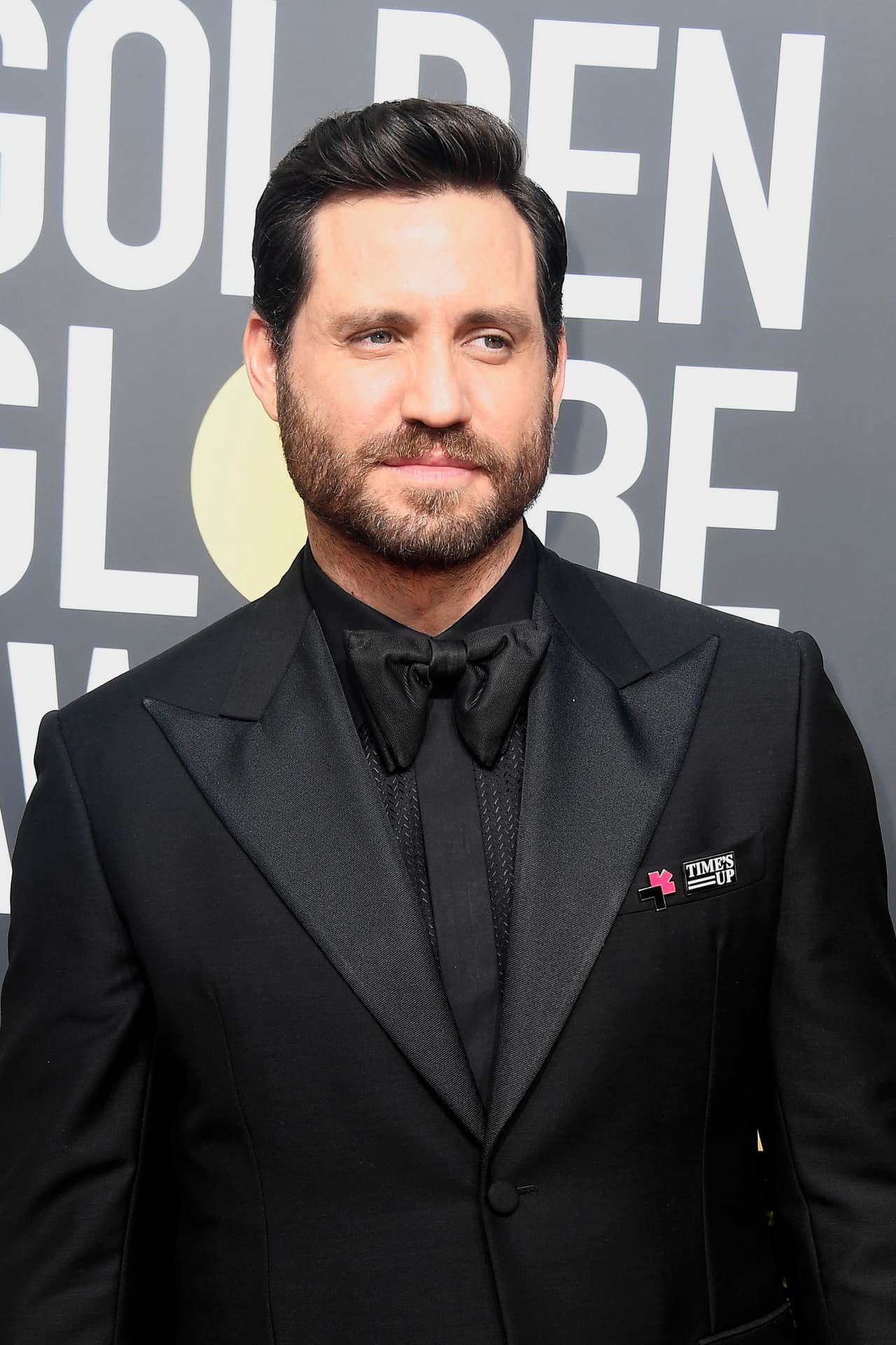 El actor venezolano Edgar Ramírez, también apoyando a Time's Up.