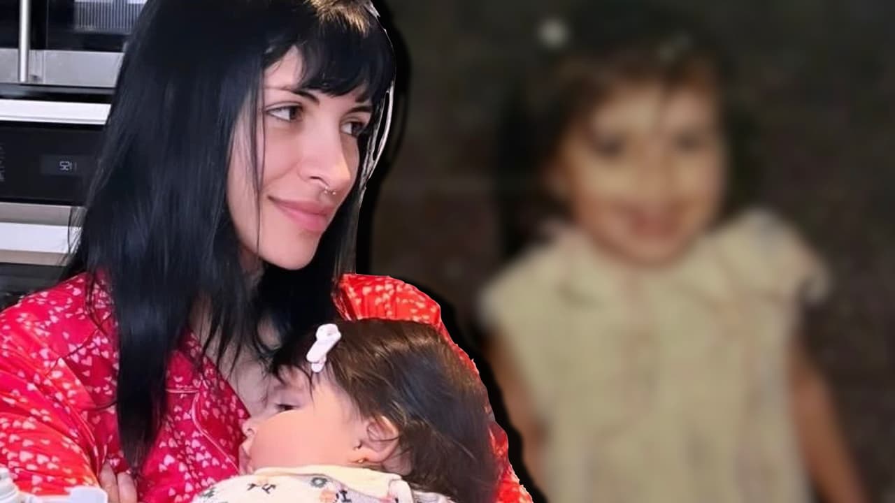 ¿Se parece a Inti? Salen a la luz fotos de Cazzu cuando era niña y surge debate sobre ella y Nodal