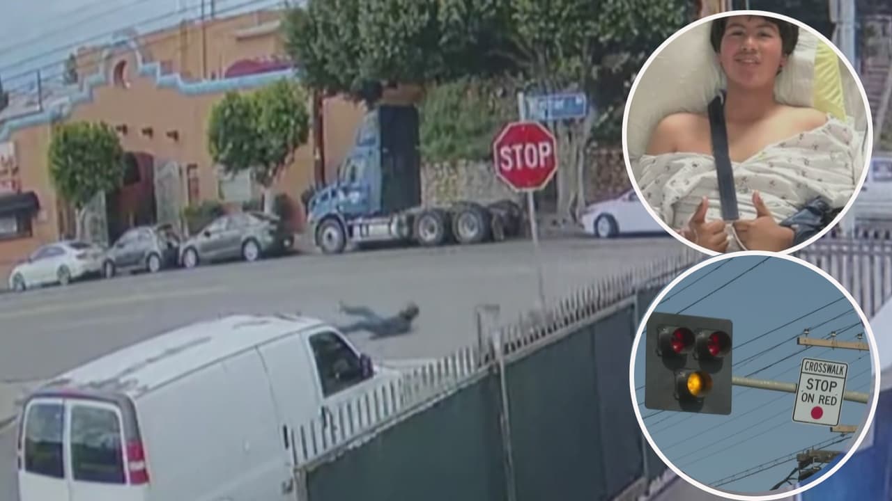 “Ha sido difícil": La lucha de joven hispano que perdió su pierna para que se instalara semáforo en peligroso cruce