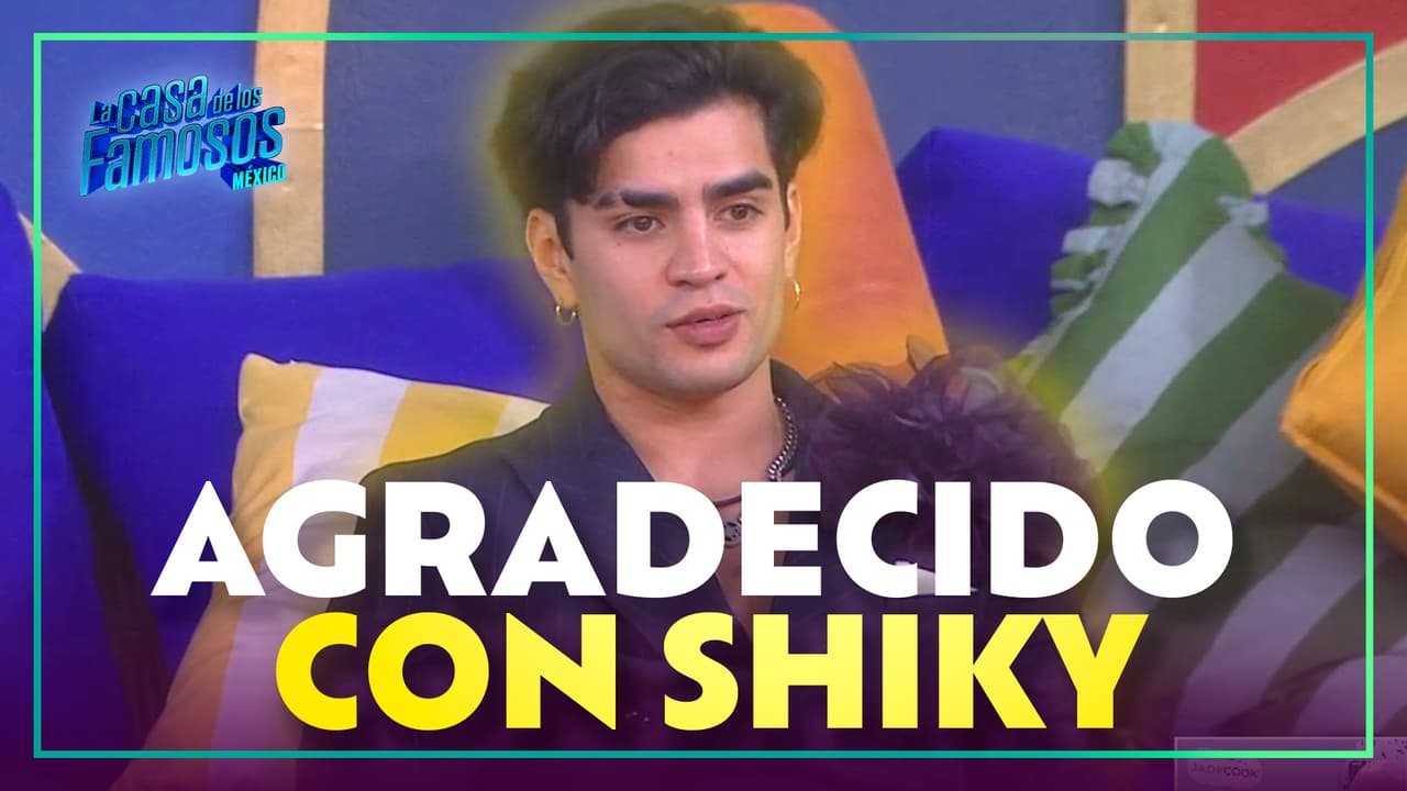 Aarón le da las GRACIAS a Shiky por ayudarlo a RESOLVER su conflicto con Elaine