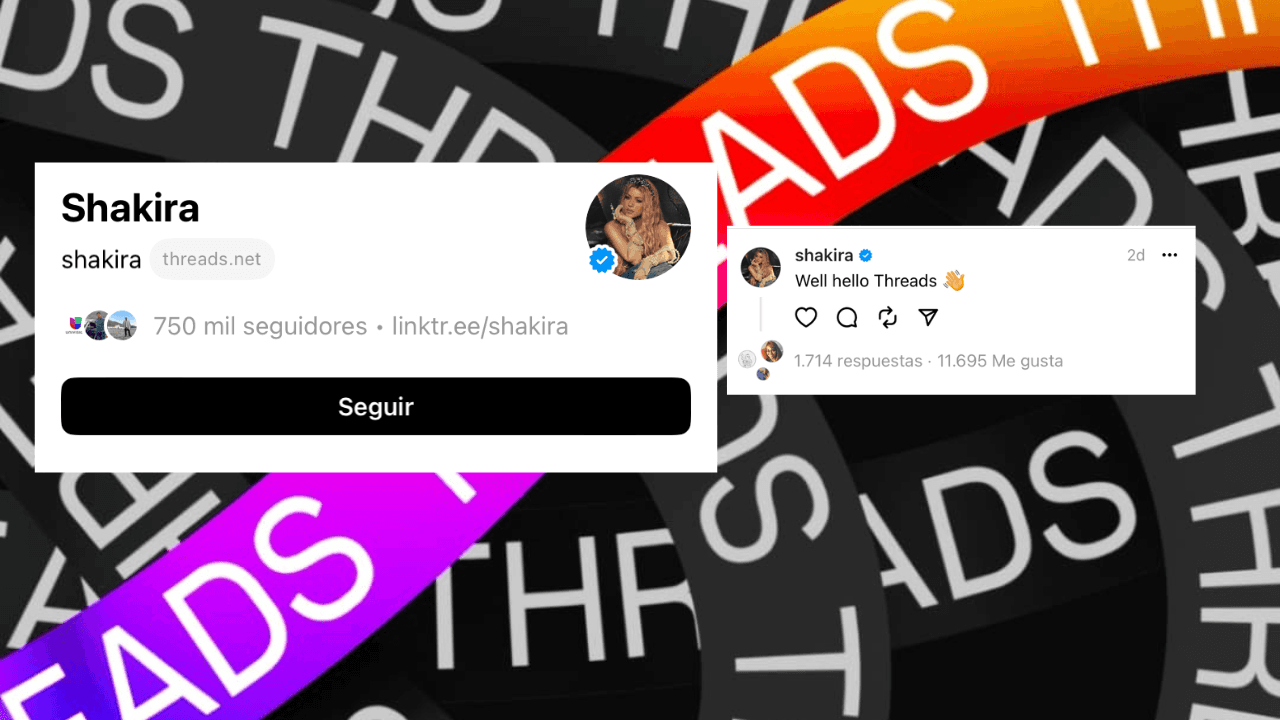 <b>Shakira</b> fue una de las primeras en ingresar a la nueva red social de Mark Zuckerberg, saludando a sus seguidores.