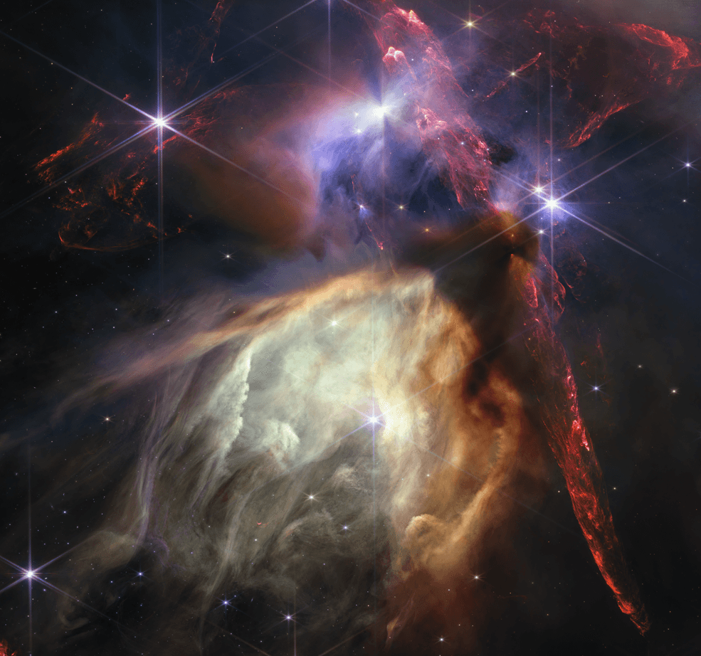 El telescopio espacial Webb celebra su primer aniversario con una espectacular imagen del nacimiento de una estrella