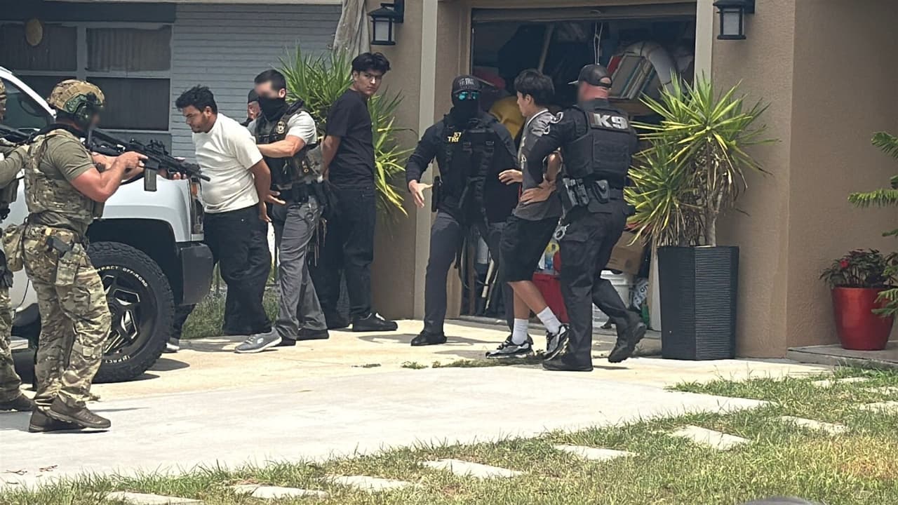 Presunto miembro de MS-13 es detenido en casa de Orlando: así fue el operativo conjunto de ICE y FBI