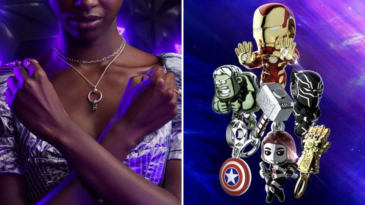 Los héroes de Marvel se transformaron en joyas: mira la colección de Pandora