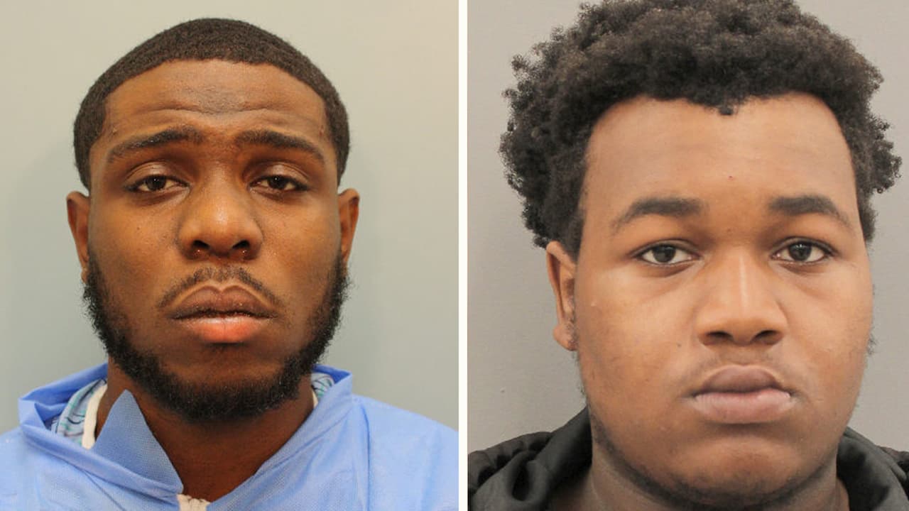 Los sospechosos Joshua Stewart, de 23 años y Fredarius Clark, de 19, llegaron en su automóvil hasta el mismo hospital donde Almendarez fue trasladado. Los dos hombres fueron arrestados y enfrentan cargos de asesinato con posibilidad de pena capital.