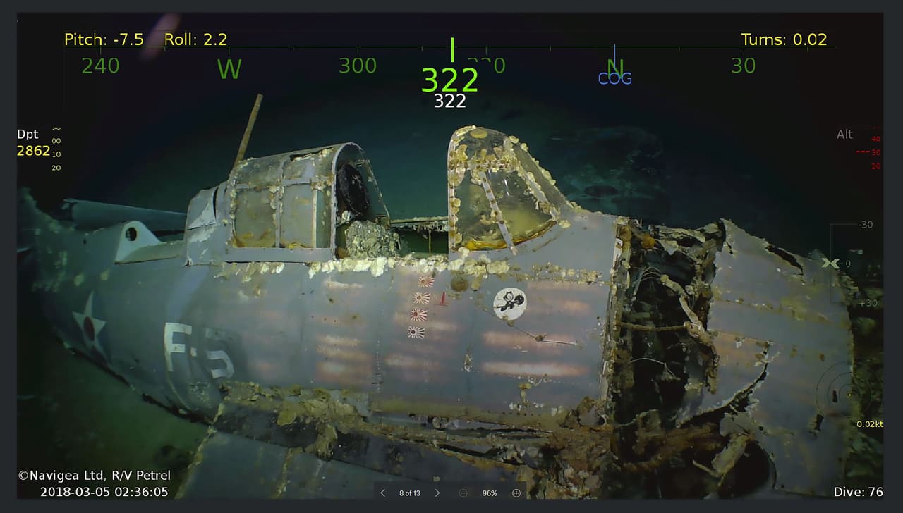 Equipos de búsqueda dirigidos por el fundador de Microsoft Paul Allen han descubierto los restos de varios buques de guerra, entre ellos el USS Indianápolis, 
<a href="https://www.paulallen.com/wreckage-from-uss-indianapolis-located-in-philippine-sea">otro buque estadounidense hundido en una batalla contra Japón en el Océano Pacífico, en 1945.</a>
