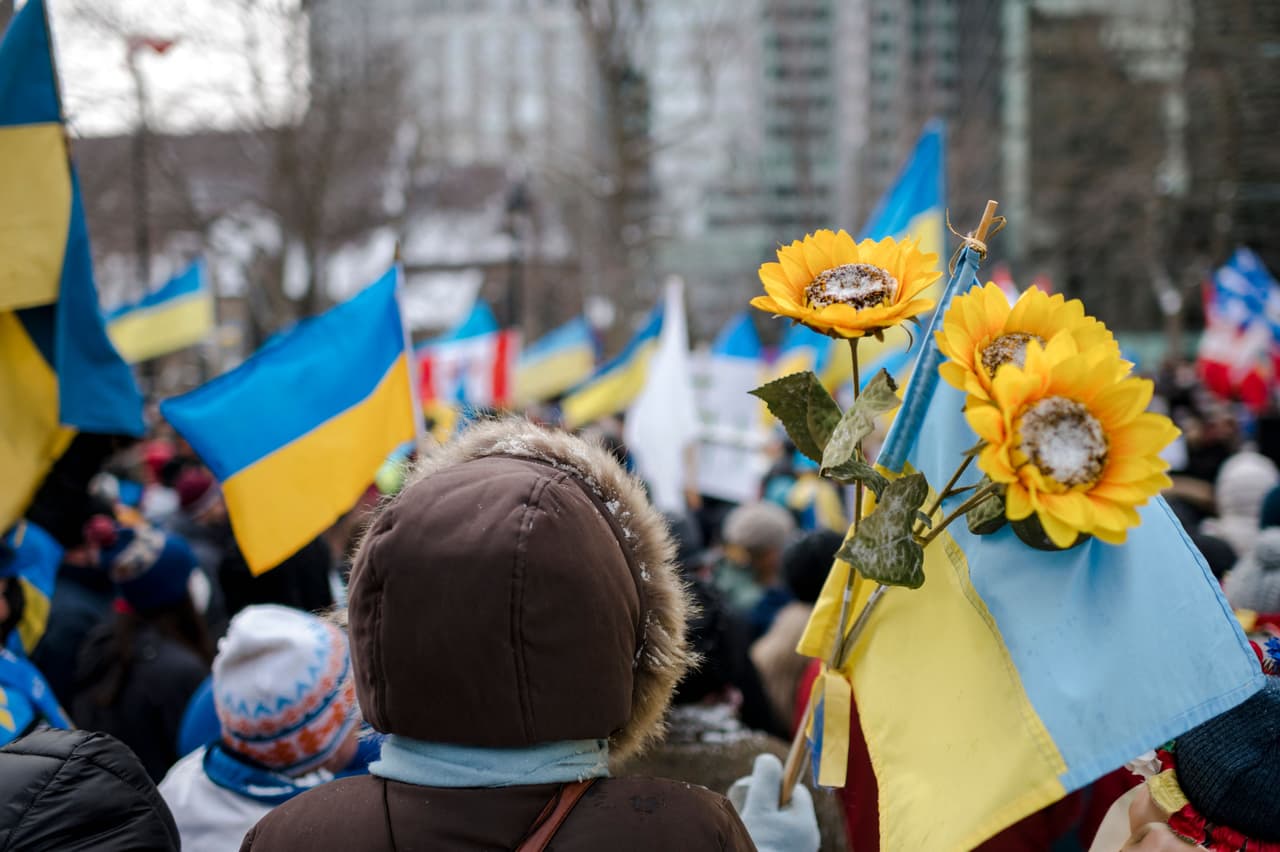 Los girasoles han multiplicado en protestas en contra de la 
<a href="https://www.univision.com/noticias/mundo/ultimas-noticias-guerra-rusia-ucrania-en-vivo-hoy">guerra lanzada por Rusia sobre Ucrania</a>. También en redes sociales y hasta personalidades que eligen portar esta flor, como un símbolo de su apoyo a Ucrania en esta guerra.