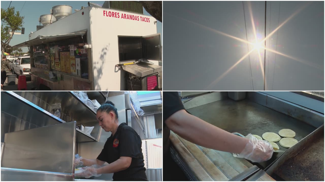 El calor es más intenso al interior de las loncheras: así batallan quienes trabajan en estos negocios
