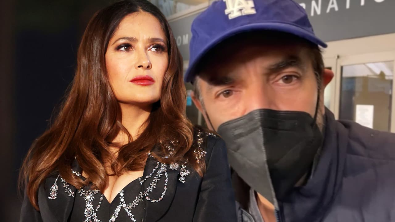 Eugenio Derbez dice que Salma Hayek "se olvidó" de invitarlo a la develación de su estrella en Hollywood