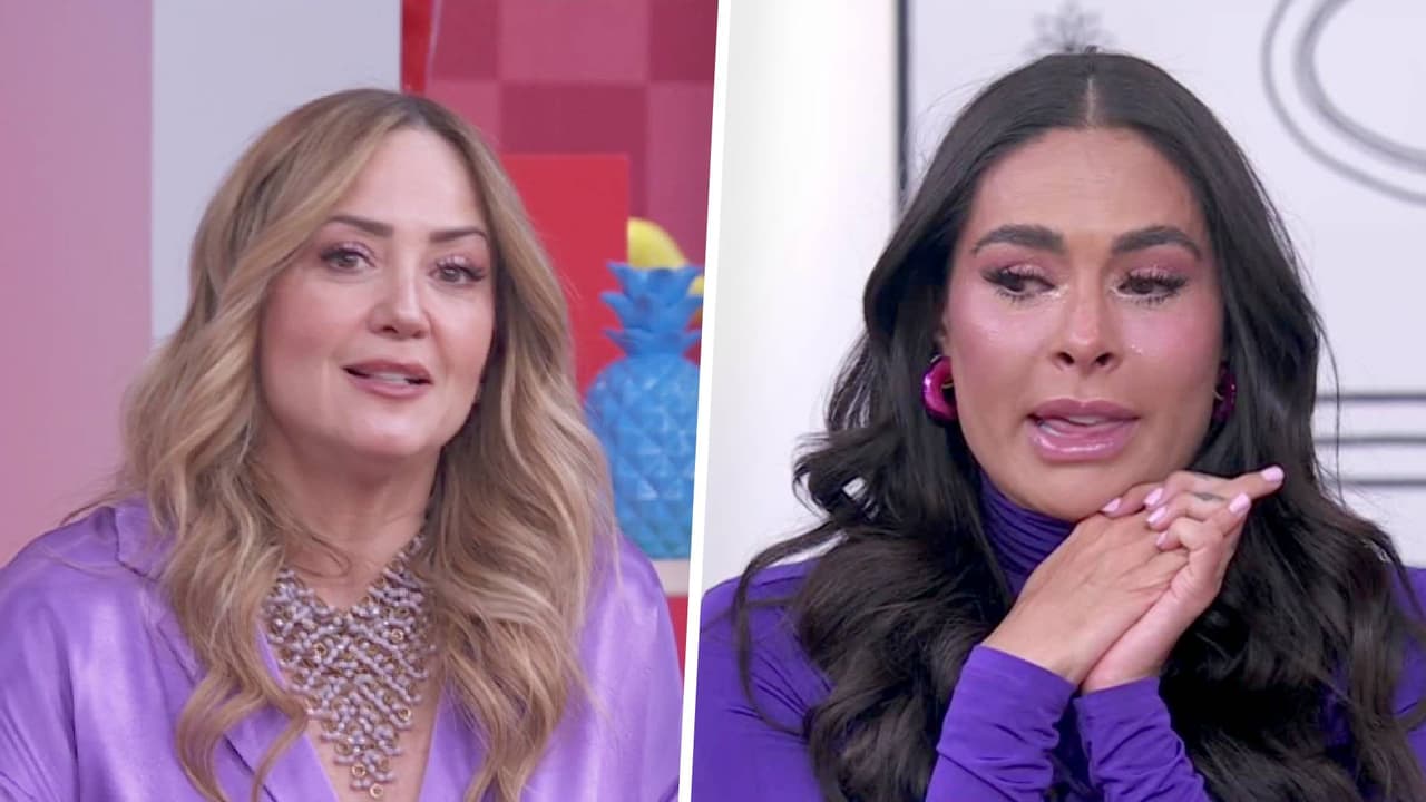 Galilea Montijo y Andrea Legarreta muy conmovidas al hablar de las mujeres que las rodean