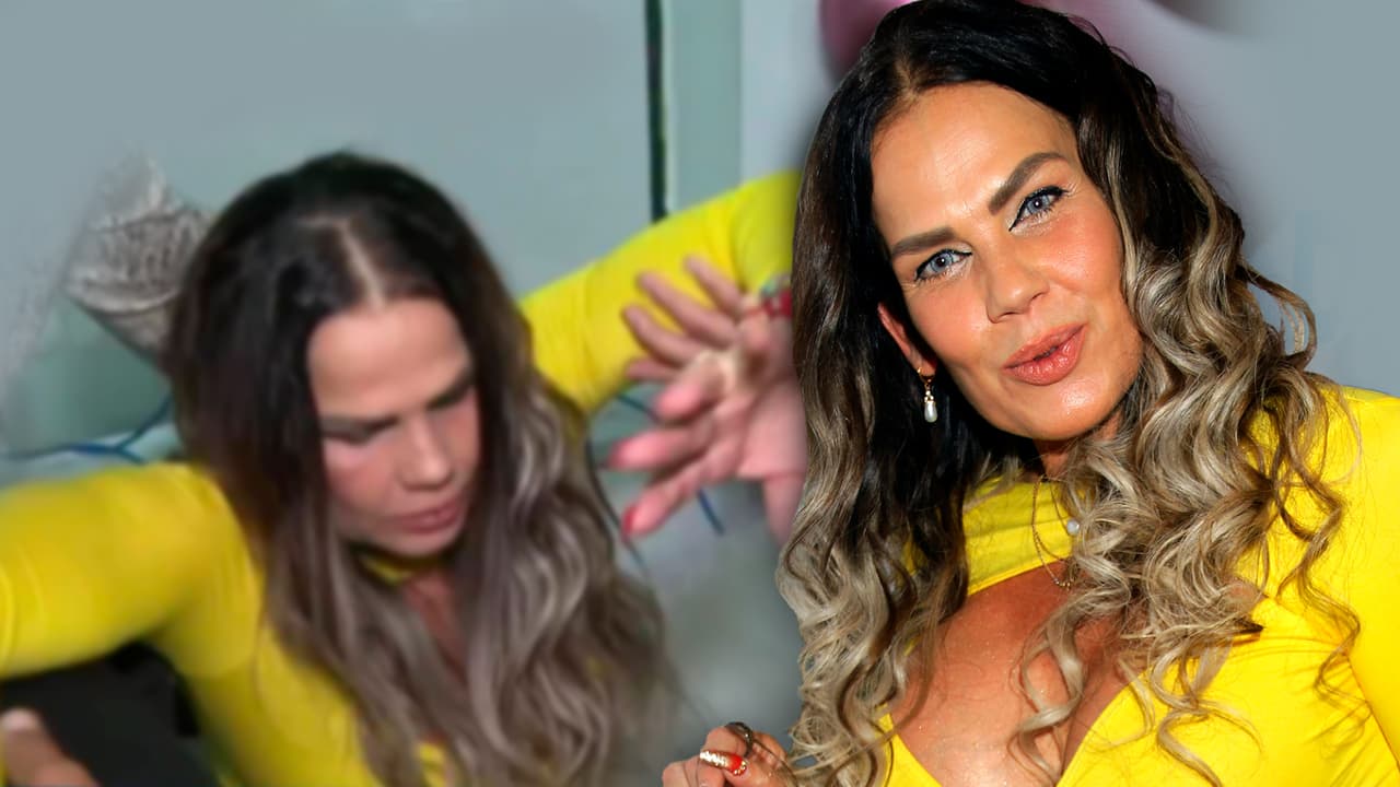 Niurka se cae de la silla en plena entrevista y así fue como reaccionó