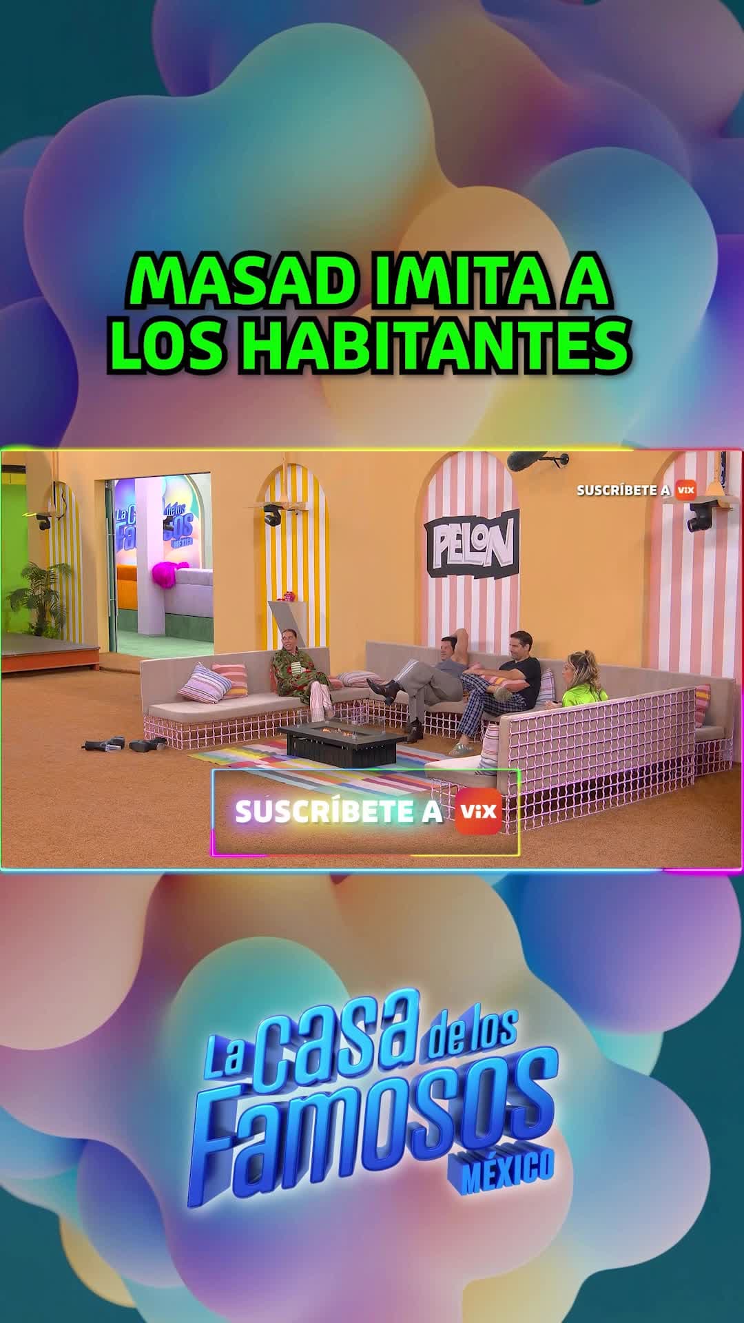 ¡Masad IMITA a la perfección a Yahir, Memo y Cynthia!