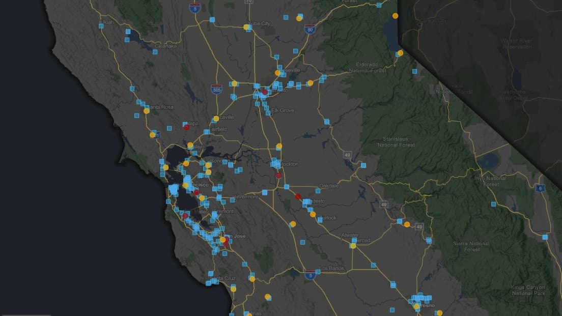 Este mapa interactivo de California te muestra los sitios de pruebas de coronavirus cerca de tu vivienda 