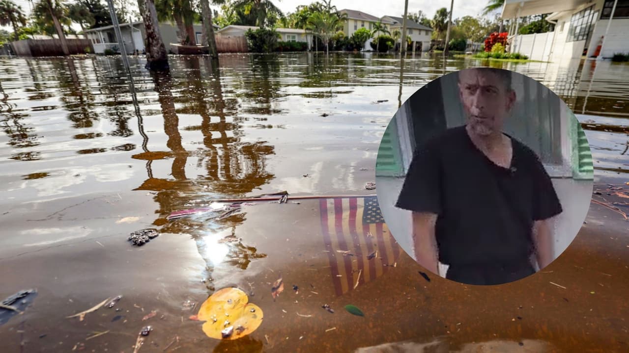 Lo perdió todo por segunda vez: la historia de Julio, un damnificado por Helene