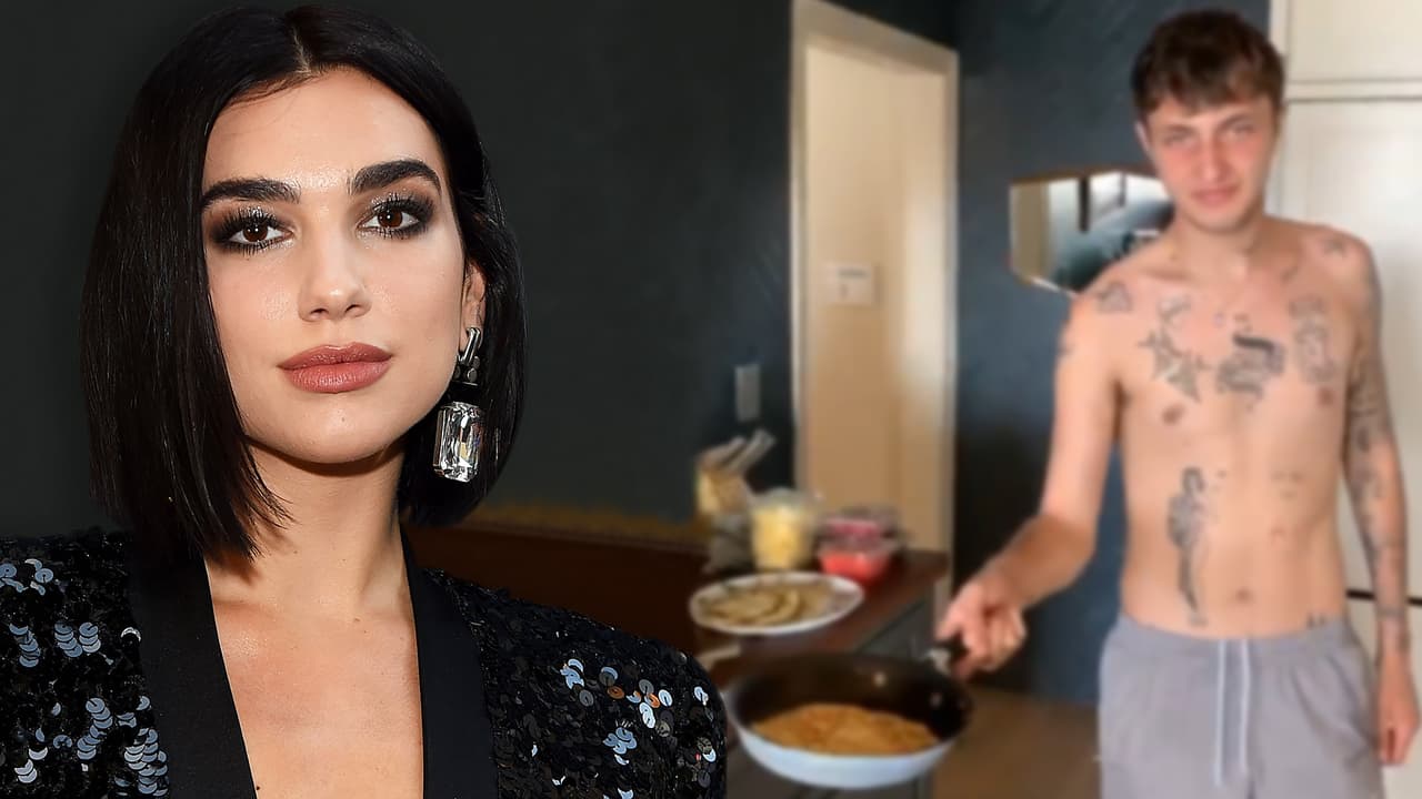 El nuevo novio de Dua Lipa muestra su habilidad para hacerle el desayuno el día de su cumpleaños
