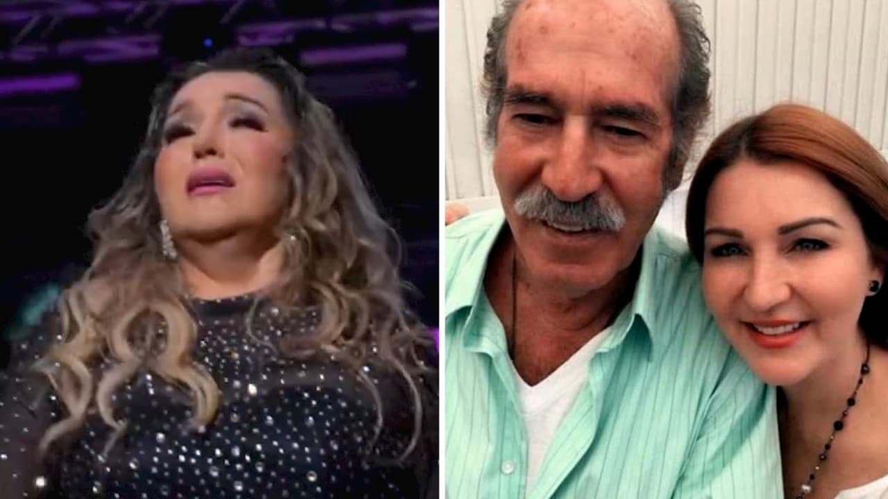 Alicia Villarreal rompe en llanto al despedir a su fallecido padre en pleno concierto: video