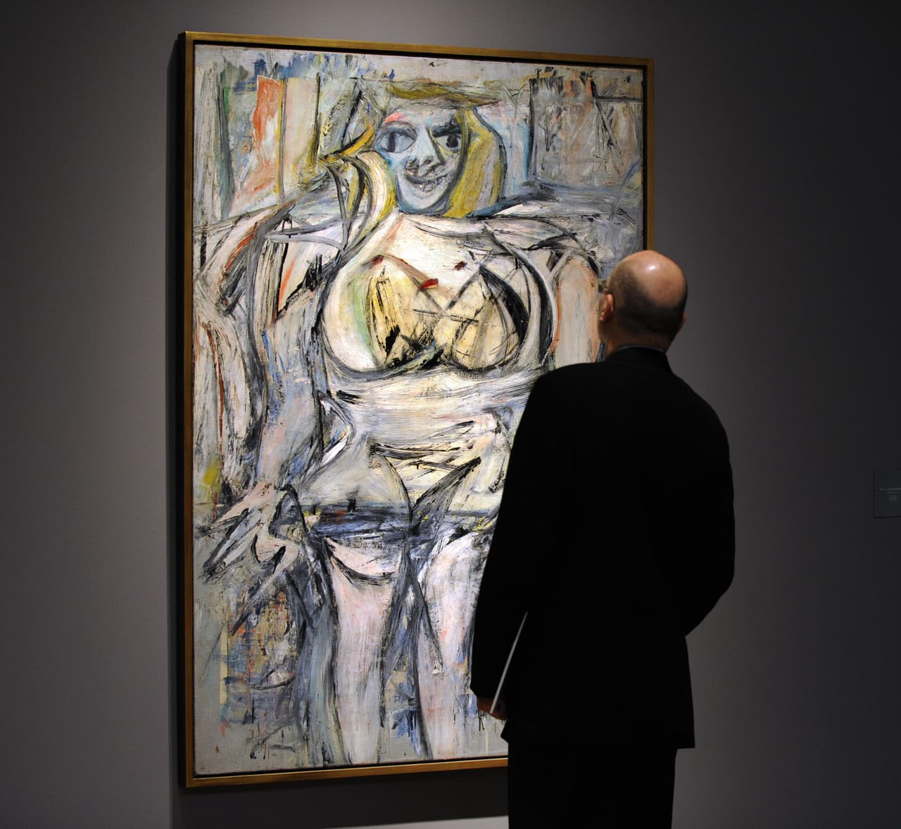 <b>Mujer III, de Willem de Kooning.</b> Esta obra fue pintada entre 1952 y 1953. Fue comprada en 2006 por el magnate Steven A. Cohen por e 137,5 millones de dólares.