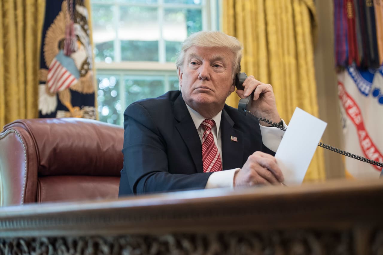 Las llamadas de Trump para evitar su salida de la Casa Blanca