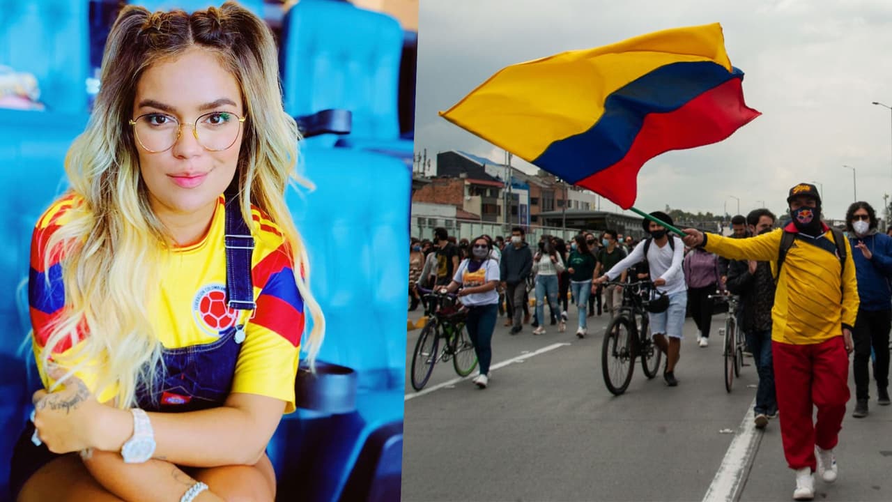 Tras el ataque en contra de Lucas Villa, un estudiante que se manifestaba pacíficamente en medio de la difícil situación social que padecía Colombia, una vez más, 
<a href="https://www.univision.com/musica/karol-g-quiso-usar-la-estrategia-de-justin-bieber-para-ser-descubierta-video" target="_blank">Karol G demostró</a> que está en contra de los abusos de los derechos humanos, 
<i>“están matando civiles”, </i>además pidió la intervención de las entidades defensoras de los derechos nacionales e internacionales.