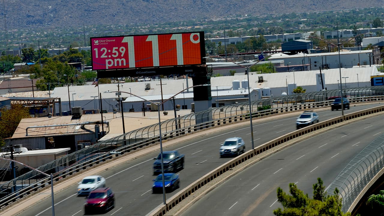 Activan una alerta por calor excesivo para cinco condados de Arizona