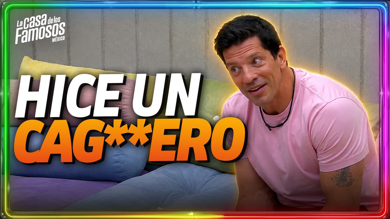 Yahir siente que la regó gacho y Aldo lo regañó