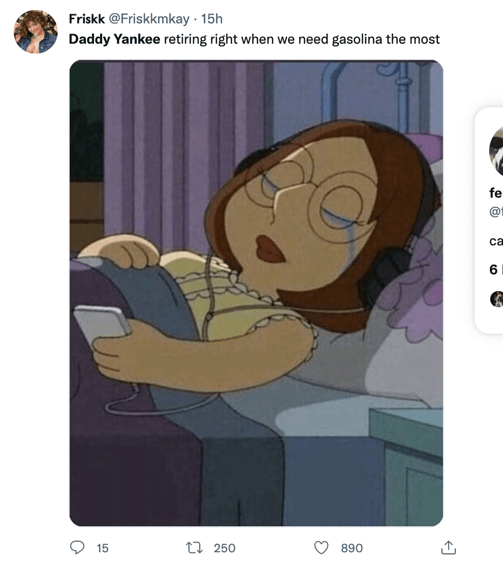¡Y obviamente los memes de la GASOLINA no podían faltar! Así se lamentaban la noticia de saber que el creador de este hit se retiraba justo en el momento que estamos atravesando los altos precios.